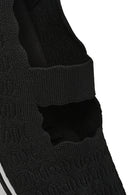 Derimod Zero Women's Black Fabric Sneakers | Derimod Derimod Zero Women's Black Fabric Sneakers | Derimod