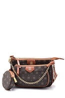 Women's Wallet Detailed Crossbody Bag | Derimod Women's Wallet Detailed Crossbody Bag | Derimod
