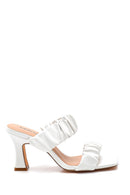 Women's Casual Heeled Slippers | Derimod Women's Casual Heeled Slippers | Derimod