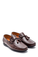 Men's Leather Tassel Detailed Loafer | Derimod Men's Leather Tassel Detailed Loafer | Derimod