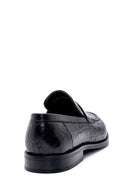 Erkek Deri Kroko Desenli Loafer | Derimod Erkek Deri Kroko Desenli Loafer | Derimod