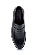 Erkek Deri Kroko Desenli Loafer | Derimod Erkek Deri Kroko Desenli Loafer | Derimod