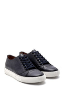 Men's Leather Printed Sneaker | Derimod Men's Leather Printed Sneaker | Derimod