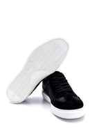 Erkek Süet Detaylı Deri Sneaker | Derimod Erkek Süet Detaylı Deri Sneaker | Derimod