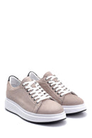 Men's Leather Nubuck Sneaker | Derimod Men's Leather Nubuck Sneaker | Derimod