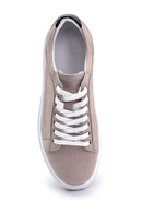 Men's Leather Nubuck Sneaker | Derimod Men's Leather Nubuck Sneaker | Derimod