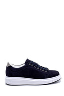 Men's Leather Nubuck Sneaker | Derimod Men's Leather Nubuck Sneaker | Derimod