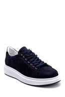 Men's Leather Nubuck Sneaker | Derimod Men's Leather Nubuck Sneaker | Derimod