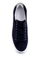 Men's Leather Nubuck Sneaker | Derimod Men's Leather Nubuck Sneaker | Derimod