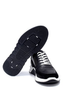 Erkek Süet Detaylı Deri Sneaker | Derimod Erkek Süet Detaylı Deri Sneaker | Derimod