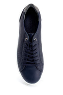 Erkek Deri Baskılı Sneaker | Derimod Erkek Deri Baskılı Sneaker | Derimod