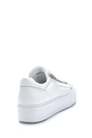 Erkek Deri Fermuar Detaylı Sneaker | Derimod Erkek Deri Fermuar Detaylı Sneaker | Derimod