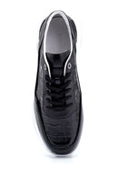 Erkek Kroko Desenli Sneaker | Derimod Erkek Kroko Desenli Sneaker | Derimod