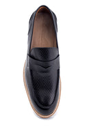 Erkek Deri Baskı Detaylı Ayakkabı | Derimod Erkek Deri Baskı Detaylı Ayakkabı | Derimod