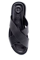 Men's Leather Slippers | Derimod Men's Leather Slippers | Derimod