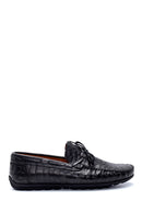 Erkek Deri Kroko Desenli Loafer | Derimod Erkek Deri Kroko Desenli Loafer | Derimod