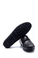 Erkek Deri Kroko Desenli Loafer | Derimod Erkek Deri Kroko Desenli Loafer | Derimod
