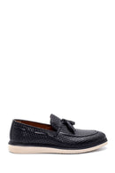 Erkek Deri Baskılı Casual Loafer | Derimod Erkek Deri Baskılı Casual Loafer | Derimod