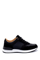 Erkek Süet Detaylı Deri Sneaker | Derimod Erkek Süet Detaylı Deri Sneaker | Derimod