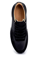 Erkek Süet Detaylı Deri Sneaker | Derimod Erkek Süet Detaylı Deri Sneaker | Derimod