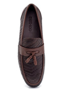 Erkek Deri Baskılı Loafer | Derimod Erkek Deri Baskılı Loafer | Derimod