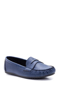 Kadın Lacivert Loafer | Derimod Kadın Lacivert Loafer | Derimod