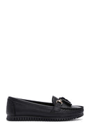 Women's Black Tassel Detailed Loafer | Derimod Women's Black Tassel Detailed Loafer | Derimod