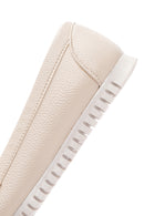 Women's Beige Loafer | Derimod Women's Beige Loafer | Derimod