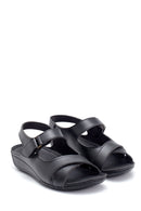 Kadın Dolgu Topuk Casual Sandalet | Derimod Kadın Dolgu Topuk Casual Sandalet | Derimod