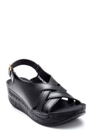 Kadın Casual Dolgu Topuk Sandalet | Derimod Kadın Casual Dolgu Topuk Sandalet | Derimod