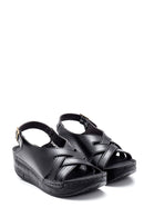 Kadın Casual Dolgu Topuk Sandalet | Derimod Kadın Casual Dolgu Topuk Sandalet | Derimod