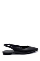 Kadın Siyah Arkası Açık Günlük Babet | Derimod Kadın Siyah Arkası Açık Günlük Babet | Derimod