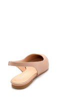 Kadın Bej Arkası Açık Günlük Babet | Derimod Kadın Bej Arkası Açık Günlük Babet | Derimod