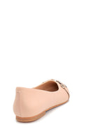 Kadın Bej Tokalı Babet | Derimod Kadın Bej Tokalı Babet | Derimod