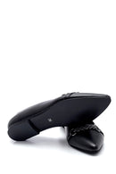 Kadın Siyah Tokalı Babet | Derimod Kadın Siyah Tokalı Babet | Derimod