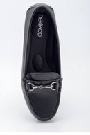 Kadın Siyah Tokalı Casual Loafer | Derimod Kadın Siyah Tokalı Casual Loafer | Derimod