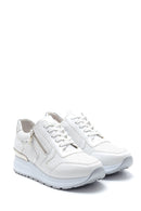 Kadın Fermuar Detaylı Sneaker | Derimod Kadın Fermuar Detaylı Sneaker | Derimod