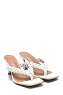 Kadın Casual Topuklu Terlik | Derimod Kadın Casual Topuklu Terlik | Derimod