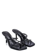 Women's Casual Heeled Slippers | Derimod Women's Casual Heeled Slippers | Derimod