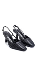 Kadın Kapitone Stiletto | Derimod Kadın Kapitone Stiletto | Derimod