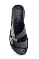 Women's Snake Printed Slippers | Derimod Women's Snake Printed Slippers | Derimod