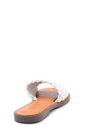 Women's Knitted Detailed Casual Slippers | Derimod Women's Knitted Detailed Casual Slippers | Derimod