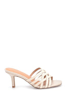 Women's Casual Heeled Slippers | Derimod Women's Casual Heeled Slippers | Derimod