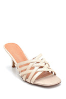 Women's Casual Heeled Slippers | Derimod Women's Casual Heeled Slippers | Derimod