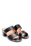 Women's Casual Heeled Slippers | Derimod Women's Casual Heeled Slippers | Derimod