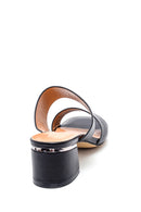 Women's Casual Heeled Slippers | Derimod Women's Casual Heeled Slippers | Derimod