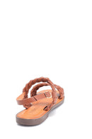 Kadın Örgü Detaylı Casual Sandalet | Derimod Kadın Örgü Detaylı Casual Sandalet | Derimod