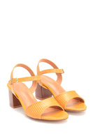 Women's Thick Heeled Sandals | Derimod Women's Thick Heeled Sandals | Derimod