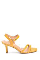 Women's Casual Heeled Sandals | Derimod Women's Casual Heeled Sandals | Derimod