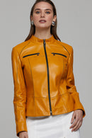 Eva Kadın Deri Ceket | Derimod Eva Kadın Deri Ceket | Derimod